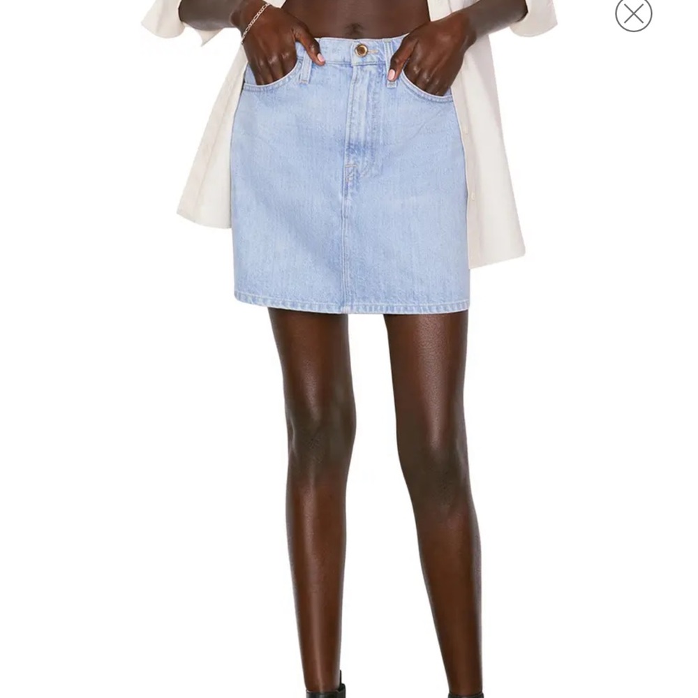 FRAME Denim Le Italien Mini Skirt, Size 29
